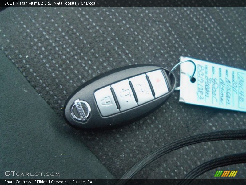 Metallic Slate / Charcoal 2011 Nissan Altima 2.5 S