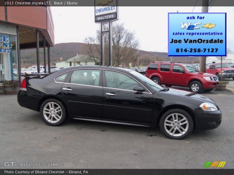 Black / Ebony 2013 Chevrolet Impala LTZ