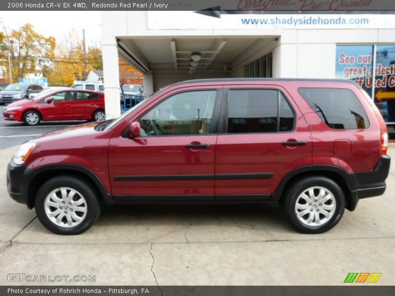 Redondo Red Pearl / Ivory 2006 Honda CR-V EX 4WD