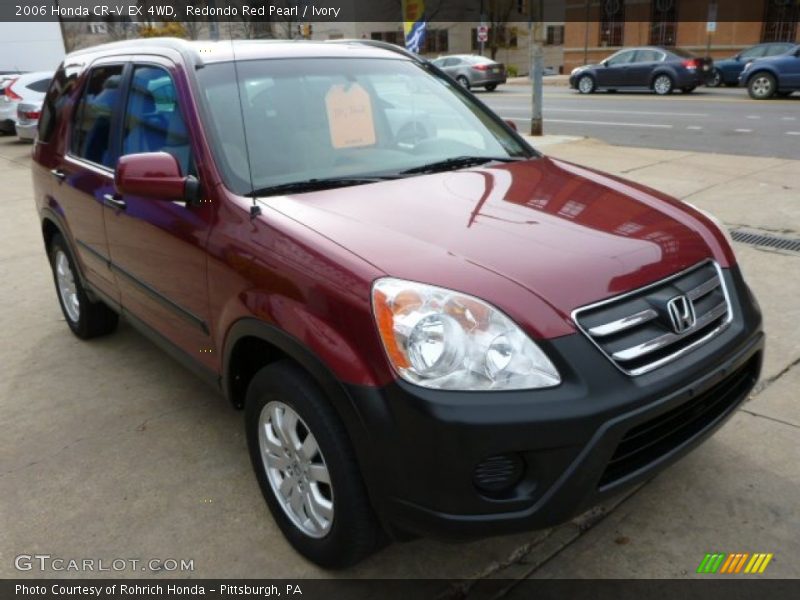 Redondo Red Pearl / Ivory 2006 Honda CR-V EX 4WD