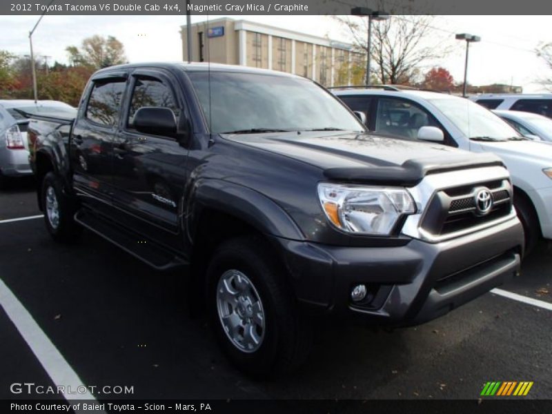 Magnetic Gray Mica / Graphite 2012 Toyota Tacoma V6 Double Cab 4x4