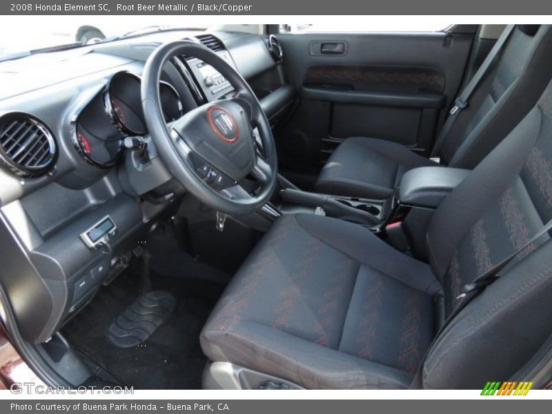 Root Beer Metallic / Black/Copper 2008 Honda Element SC