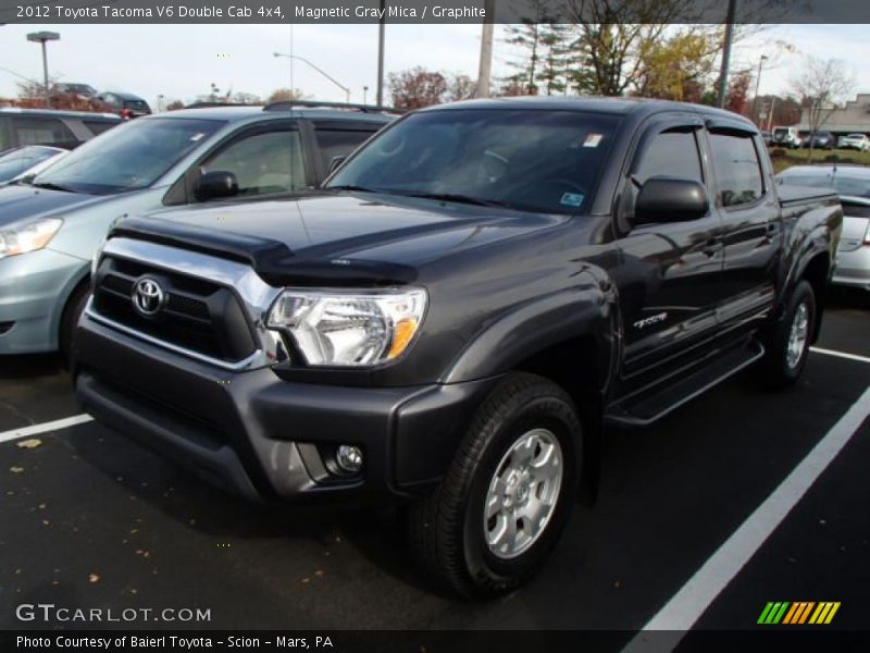 Magnetic Gray Mica / Graphite 2012 Toyota Tacoma V6 Double Cab 4x4