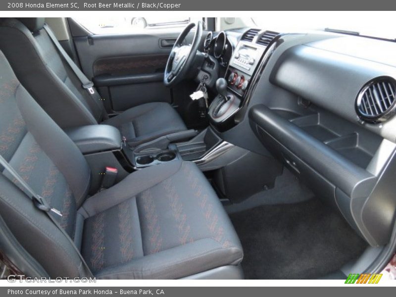 Root Beer Metallic / Black/Copper 2008 Honda Element SC