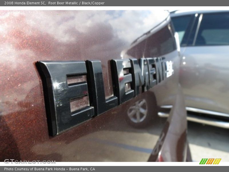 Root Beer Metallic / Black/Copper 2008 Honda Element SC