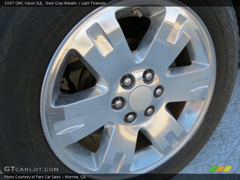 Steel Gray Metallic / Light Titanium 2007 GMC Yukon SLE