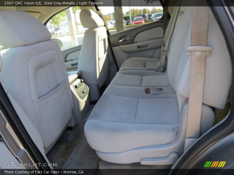 Steel Gray Metallic / Light Titanium 2007 GMC Yukon SLE