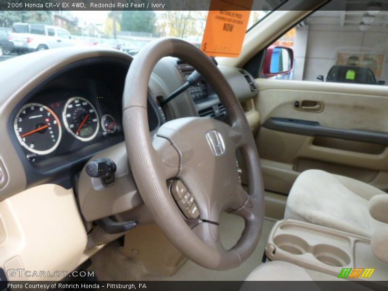 Redondo Red Pearl / Ivory 2006 Honda CR-V EX 4WD
