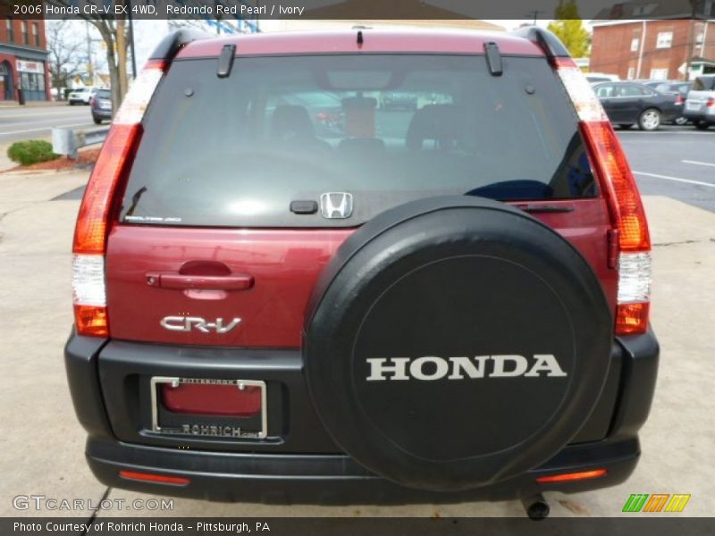 Redondo Red Pearl / Ivory 2006 Honda CR-V EX 4WD