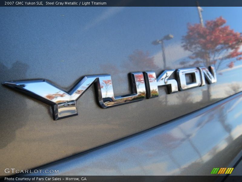 Steel Gray Metallic / Light Titanium 2007 GMC Yukon SLE