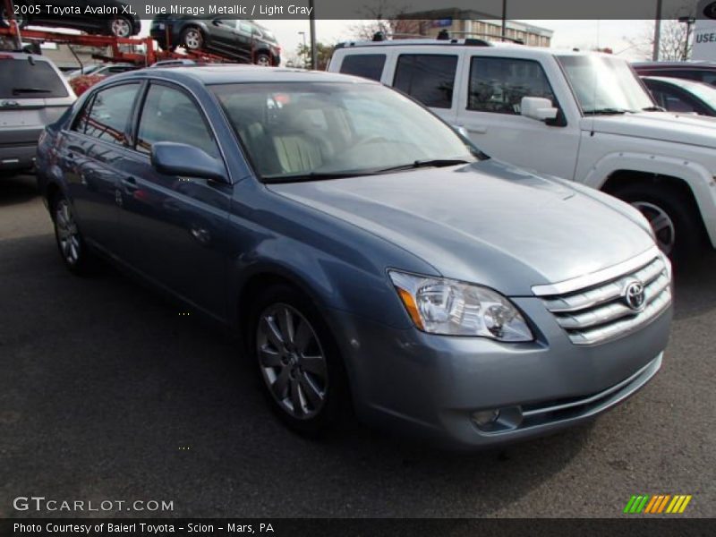 Blue Mirage Metallic / Light Gray 2005 Toyota Avalon XL