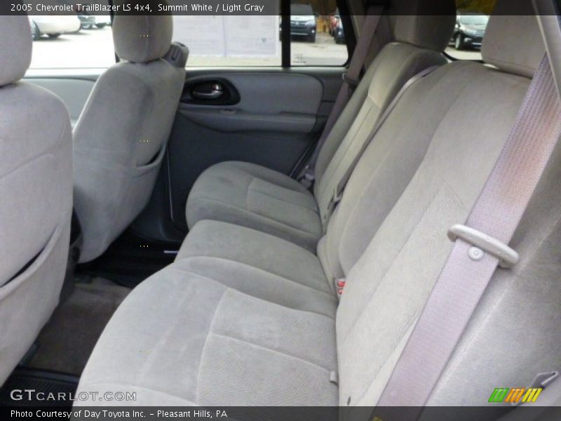 Summit White / Light Gray 2005 Chevrolet TrailBlazer LS 4x4