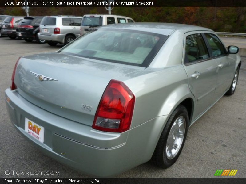 Satin Jade Pearlcoat / Dark Slate Gray/Light Graystone 2006 Chrysler 300 Touring
