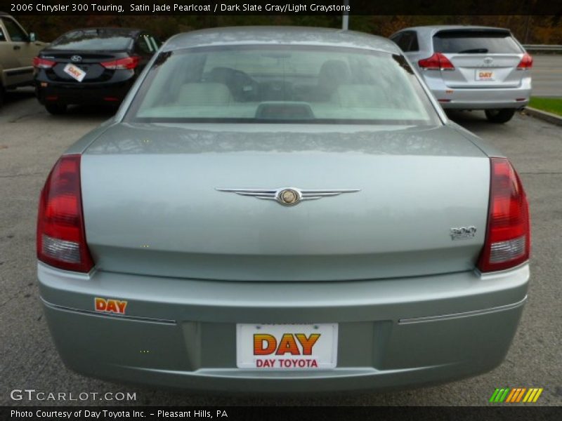 Satin Jade Pearlcoat / Dark Slate Gray/Light Graystone 2006 Chrysler 300 Touring