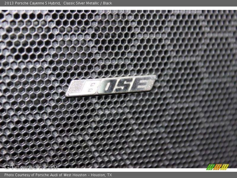Classic Silver Metallic / Black 2013 Porsche Cayenne S Hybrid