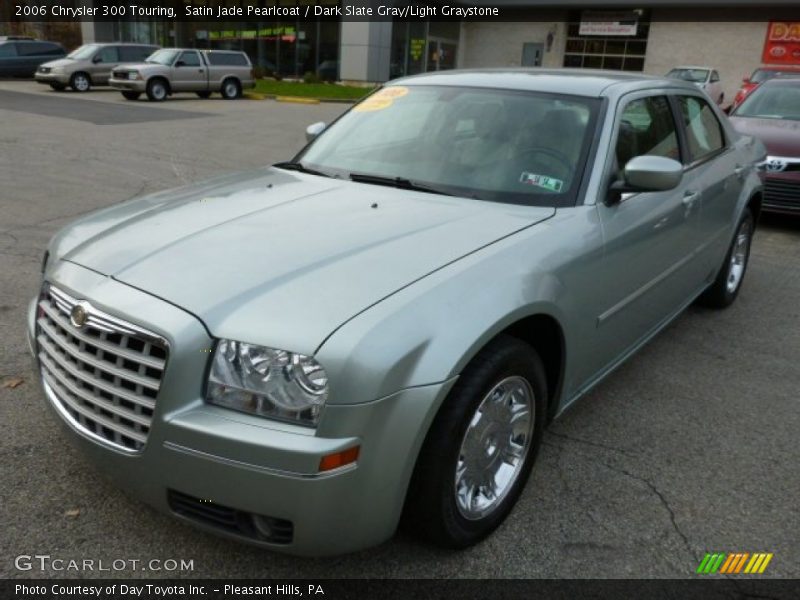Satin Jade Pearlcoat / Dark Slate Gray/Light Graystone 2006 Chrysler 300 Touring