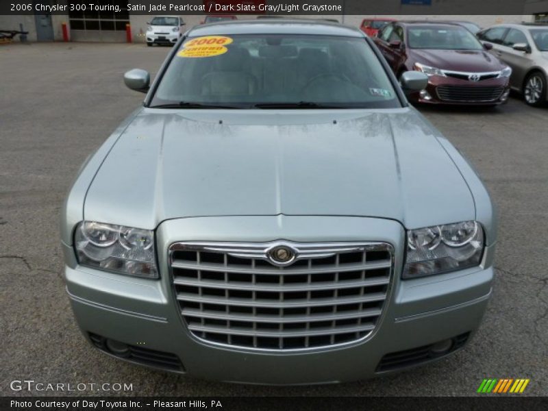 Satin Jade Pearlcoat / Dark Slate Gray/Light Graystone 2006 Chrysler 300 Touring
