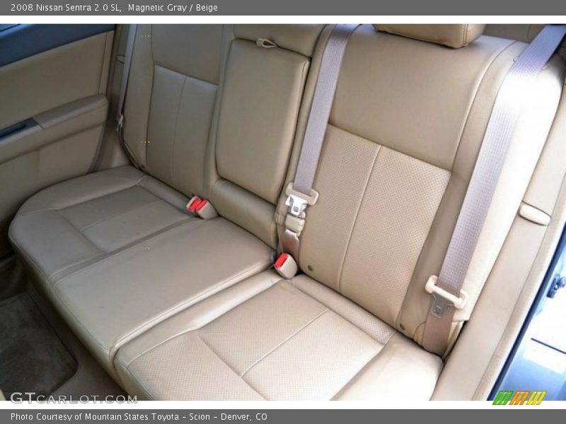 Magnetic Gray / Beige 2008 Nissan Sentra 2.0 SL