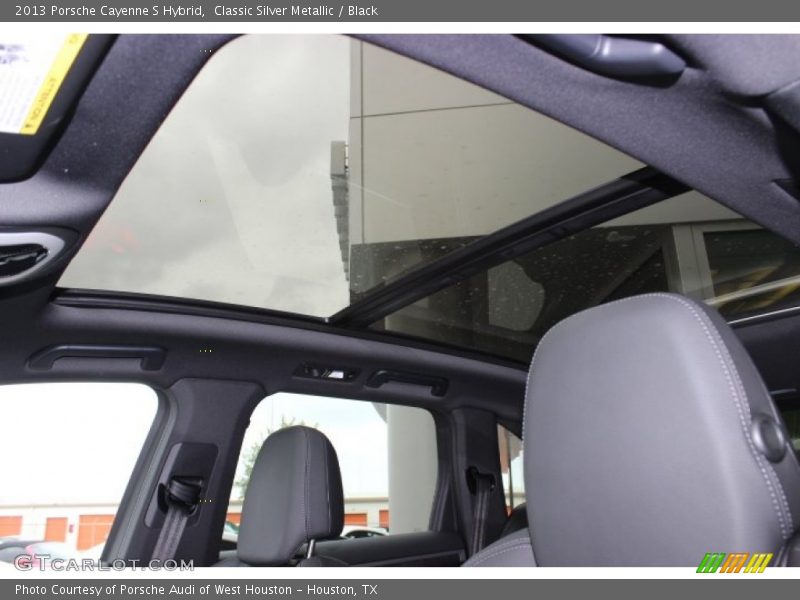 Sunroof of 2013 Cayenne S Hybrid