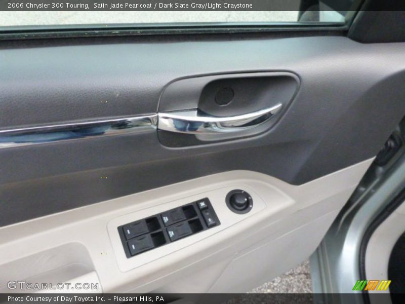 Satin Jade Pearlcoat / Dark Slate Gray/Light Graystone 2006 Chrysler 300 Touring