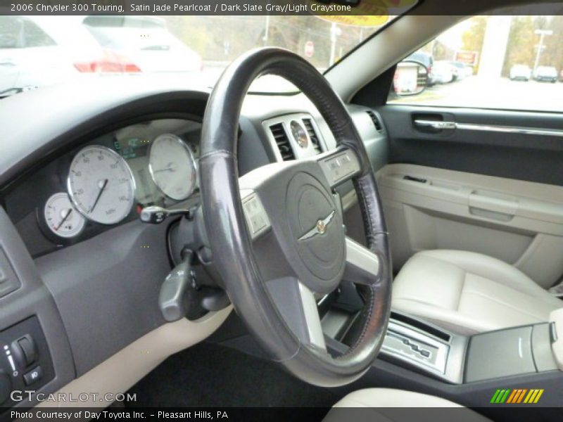 Satin Jade Pearlcoat / Dark Slate Gray/Light Graystone 2006 Chrysler 300 Touring