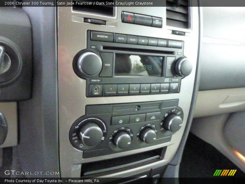 Satin Jade Pearlcoat / Dark Slate Gray/Light Graystone 2006 Chrysler 300 Touring