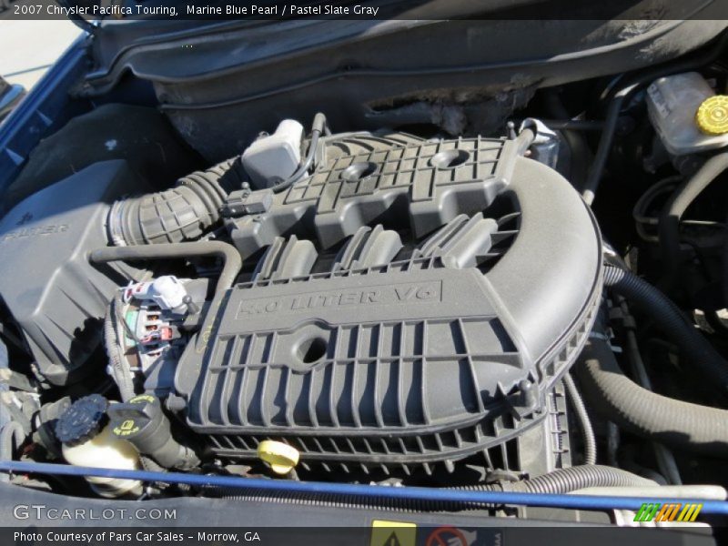 Marine Blue Pearl / Pastel Slate Gray 2007 Chrysler Pacifica Touring