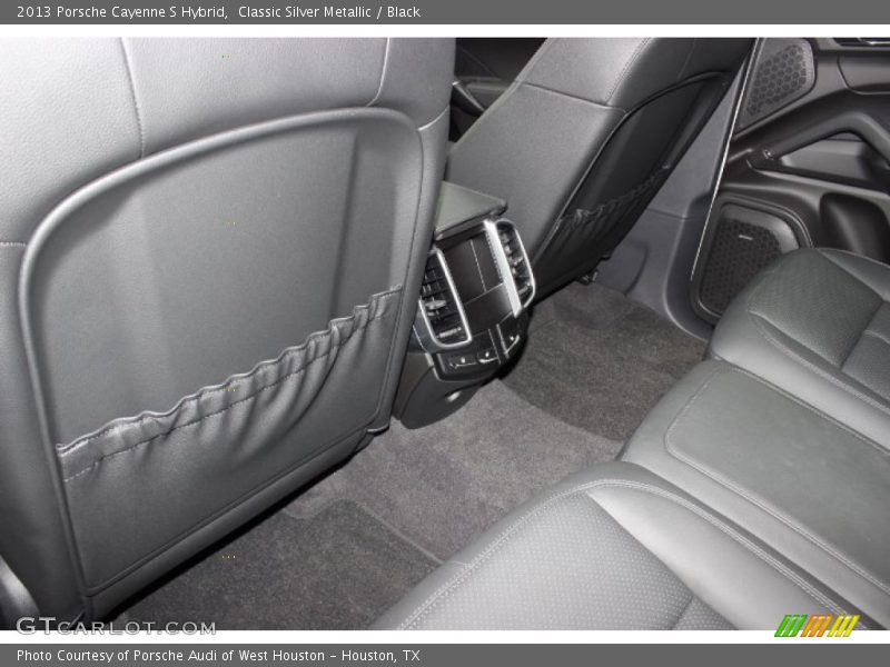Classic Silver Metallic / Black 2013 Porsche Cayenne S Hybrid