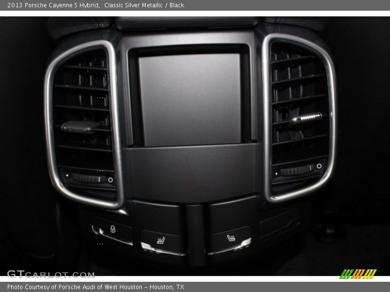 Classic Silver Metallic / Black 2013 Porsche Cayenne S Hybrid