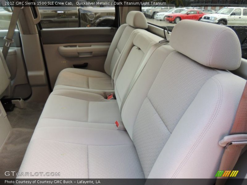 Quicksilver Metallic / Dark Titanium/Light Titanium 2012 GMC Sierra 1500 SLE Crew Cab
