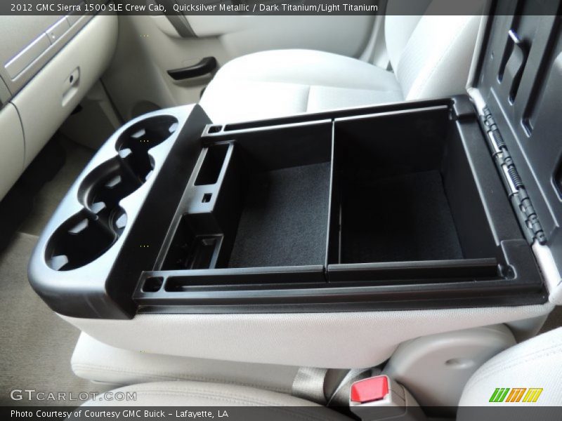Quicksilver Metallic / Dark Titanium/Light Titanium 2012 GMC Sierra 1500 SLE Crew Cab