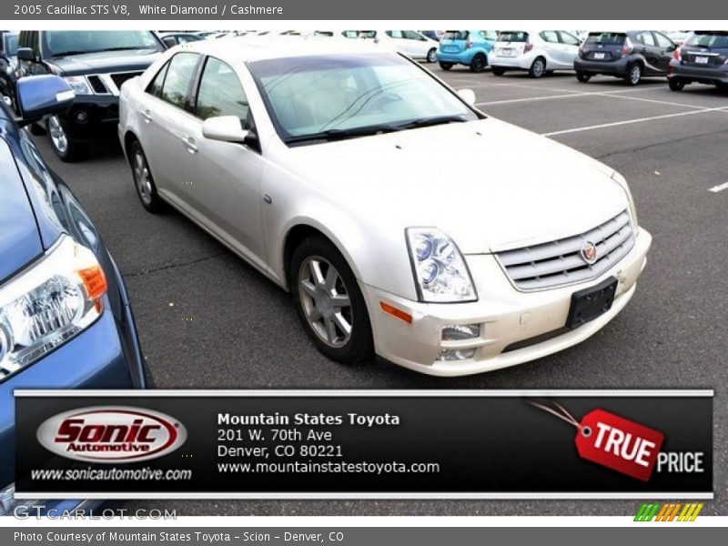 White Diamond / Cashmere 2005 Cadillac STS V8
