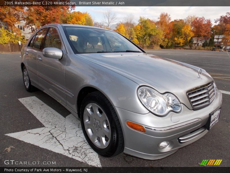 Brilliant Silver Metallic / Ash 2005 Mercedes-Benz C 320 4Matic Sedan