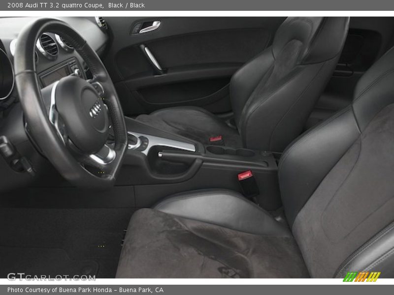 Black / Black 2008 Audi TT 3.2 quattro Coupe