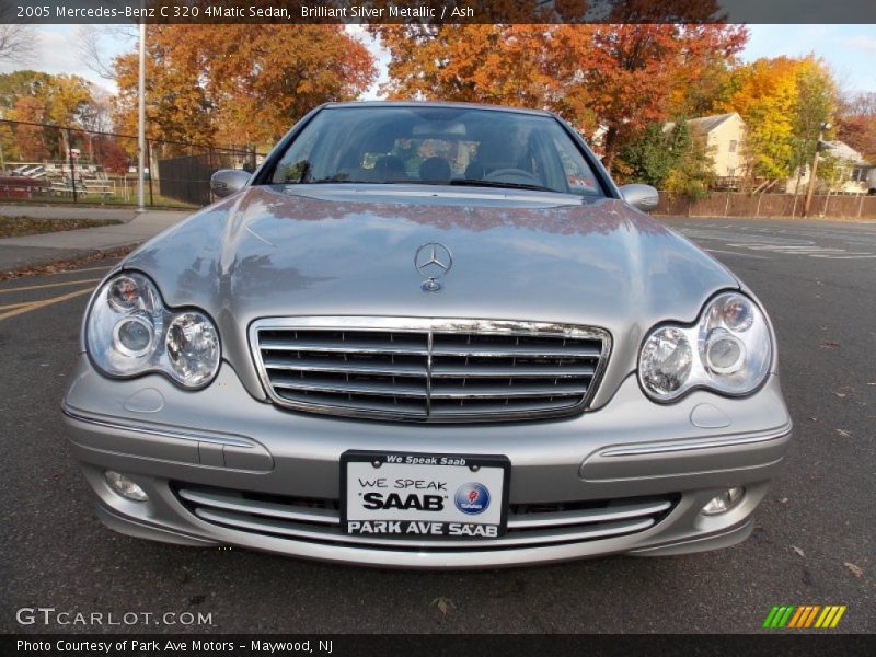 Brilliant Silver Metallic / Ash 2005 Mercedes-Benz C 320 4Matic Sedan