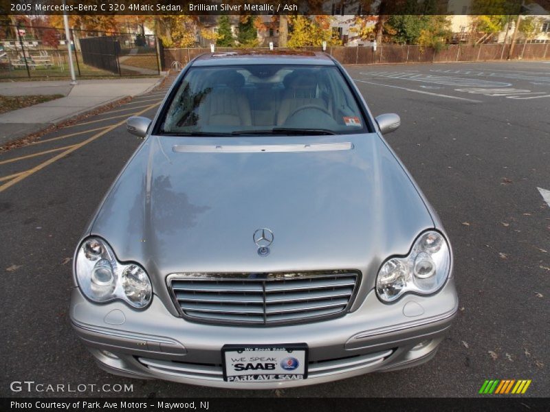 Brilliant Silver Metallic / Ash 2005 Mercedes-Benz C 320 4Matic Sedan