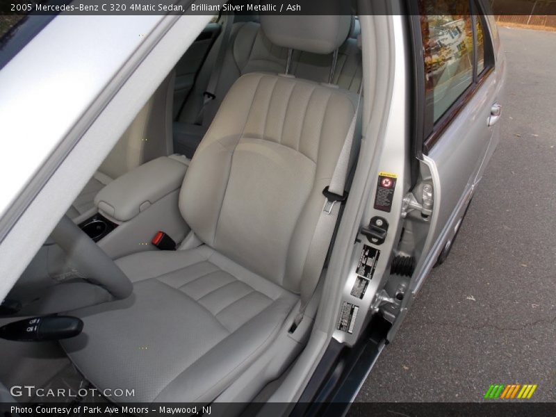 Brilliant Silver Metallic / Ash 2005 Mercedes-Benz C 320 4Matic Sedan