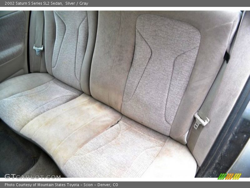 Silver / Gray 2002 Saturn S Series SL2 Sedan