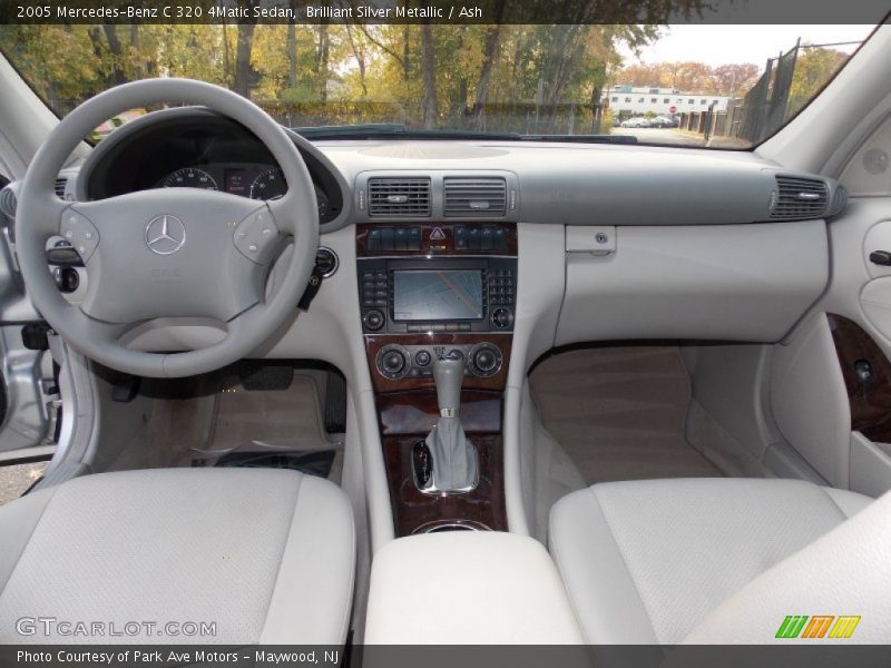 Brilliant Silver Metallic / Ash 2005 Mercedes-Benz C 320 4Matic Sedan