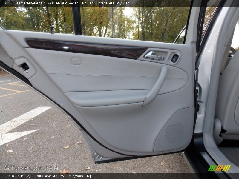 Brilliant Silver Metallic / Ash 2005 Mercedes-Benz C 320 4Matic Sedan