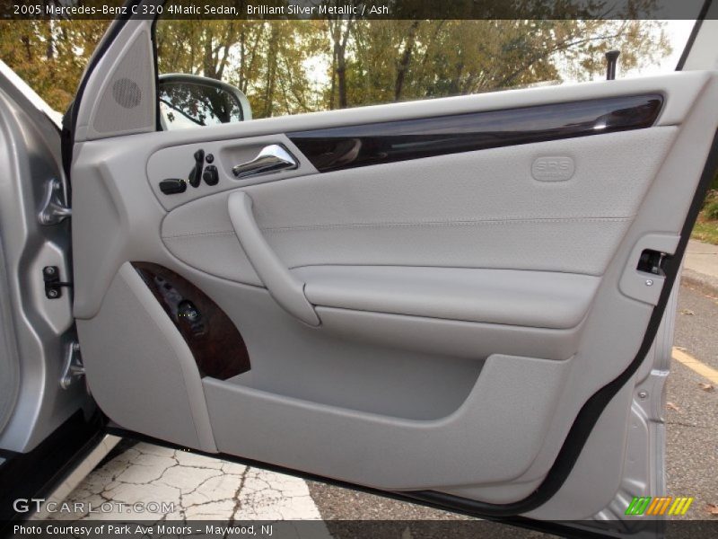 Brilliant Silver Metallic / Ash 2005 Mercedes-Benz C 320 4Matic Sedan