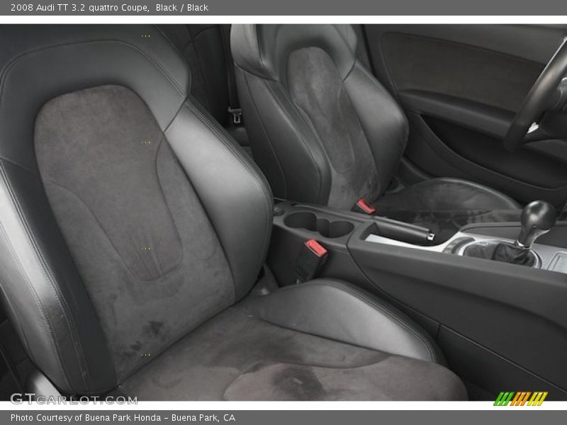 Black / Black 2008 Audi TT 3.2 quattro Coupe