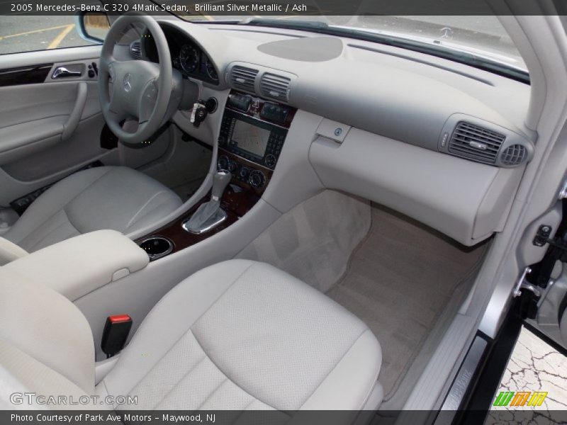 Brilliant Silver Metallic / Ash 2005 Mercedes-Benz C 320 4Matic Sedan