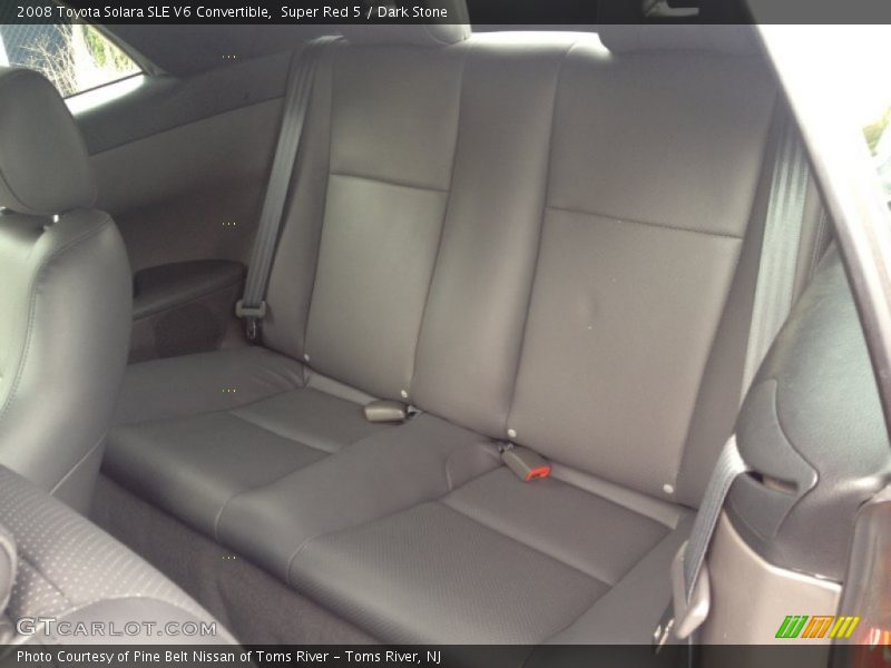 Super Red 5 / Dark Stone 2008 Toyota Solara SLE V6 Convertible
