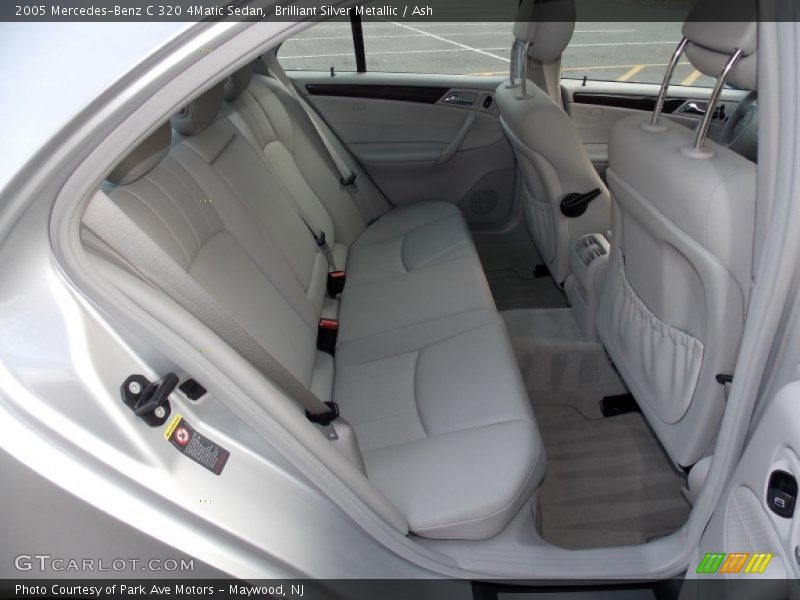 Brilliant Silver Metallic / Ash 2005 Mercedes-Benz C 320 4Matic Sedan