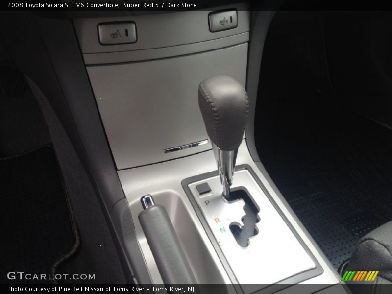 Super Red 5 / Dark Stone 2008 Toyota Solara SLE V6 Convertible