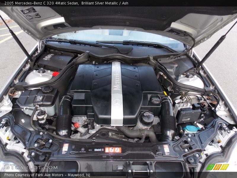 Brilliant Silver Metallic / Ash 2005 Mercedes-Benz C 320 4Matic Sedan