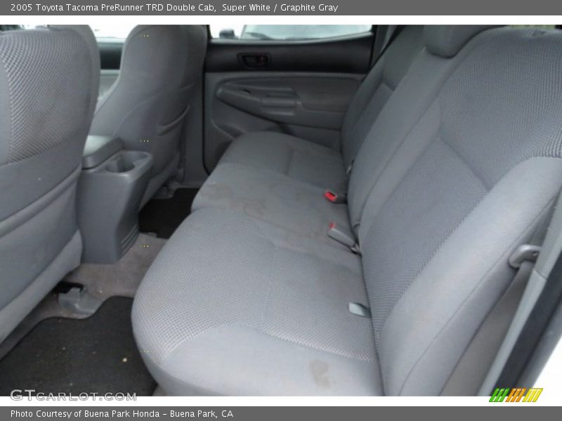 Super White / Graphite Gray 2005 Toyota Tacoma PreRunner TRD Double Cab