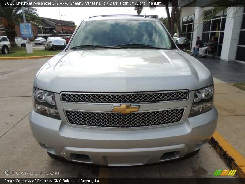 Sheer Silver Metallic / Dark Titanium/Light Titanium 2011 Chevrolet Avalanche LTZ 4x4