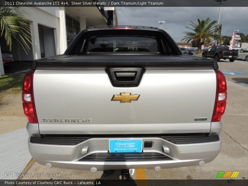 Sheer Silver Metallic / Dark Titanium/Light Titanium 2011 Chevrolet Avalanche LTZ 4x4